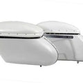 Replica Bubble Saddlebag Set White for Harley-Davidson