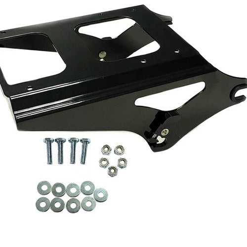 Quick Detach Tour Box Mount Kit Black for Harley-Davidson