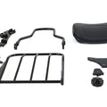 Gloss Black Sissy Bar and Rack for Harley-Davidson