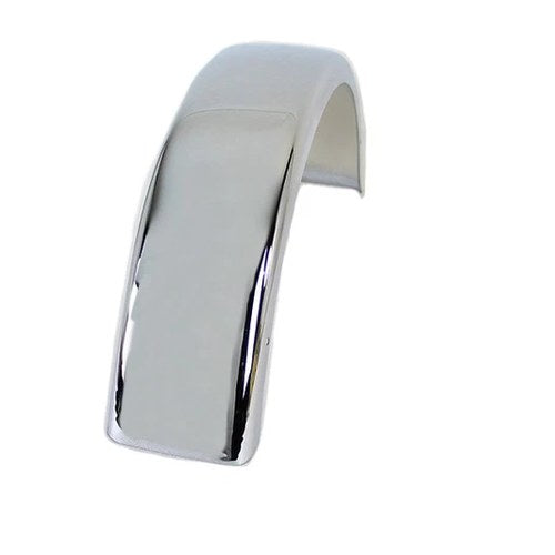 Chrome Flat Fender 6 inch Wide for Harley-Davidson