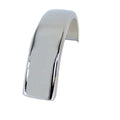 Chrome Flat Fender 6 inch Wide for Harley-Davidson