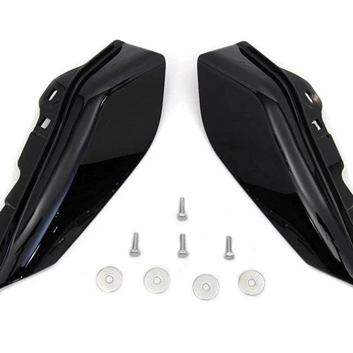 Mid Frame Cover Air Deflector Kit Black for Harley-Davidson