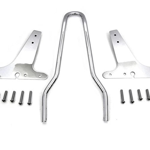 16 inch Sissy Bar Kit Chrome for Harley-Davidson