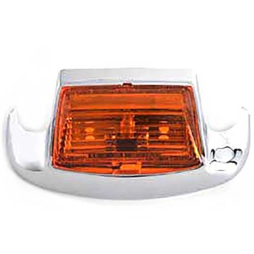 Chrome Front Fender Tip with Light for Harley-Davidson