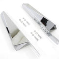 Chrome Fork Mount Wind Deflector Set for Harley-Davidson