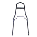 24 inch Round Sissy Bar Flat Fender Style Black for Harley-Davidson
