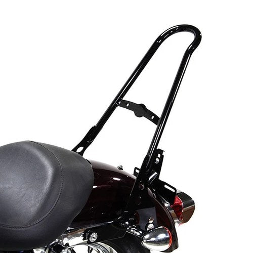 One Piece Sissy Bar Black for Harley-Davidson