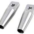 Sissy Bar Fab End Set Raw for Harley-Davidson