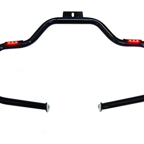 Black Front Turn Signal Highway Bar for Harley-Davidson