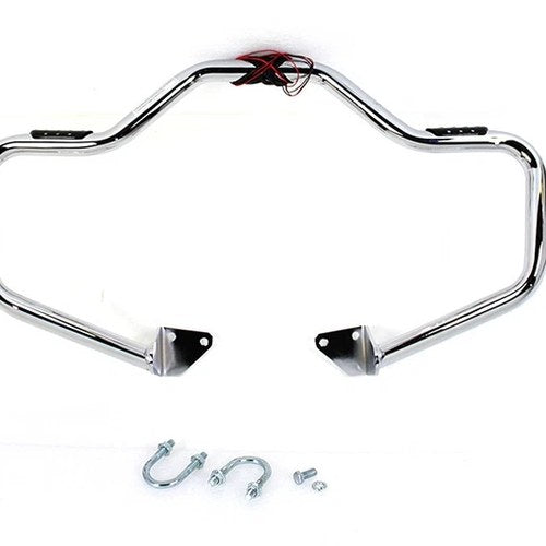 Chrome Front Turn Signal Highway Bar for Harley-Davidson