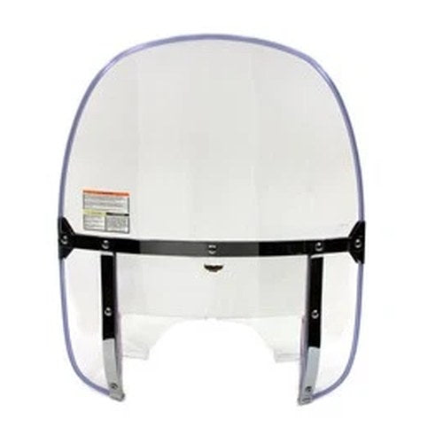 Beaded Windshield with Clear Lower for Harley-Davidson