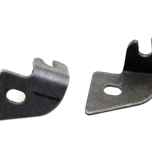 Lower Tank Mount Tab Set Raw for Harley-Davidson