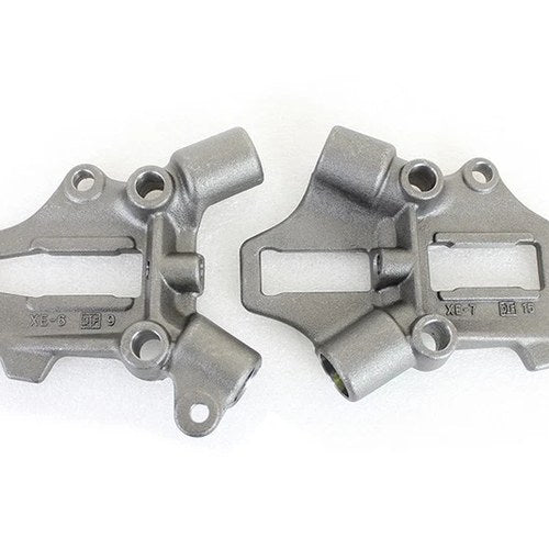 Replica Rear Axle Plate Set Raw for Harley-Davidson