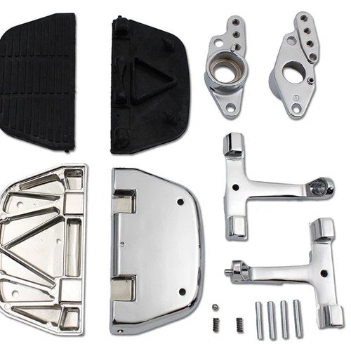 Passenger Footboard Set with Swingarm Mount Kit for Harley-Davidson