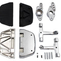 Passenger Footboard Set with Swingarm Mount Kit for Harley-Davidson