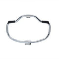 Chrome Front Engine Bar with Footpeg Pads for Harley-Davidson