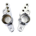 Rear Frame Fork Bracket Set Chrome for Harley-Davidson