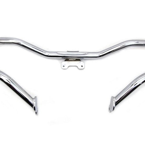 Chrome Chopped Front Engine Guard for Harley-Davidson