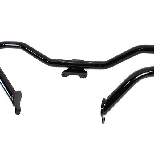 Black Chopped Front Engine Guard for Harley-Davidson