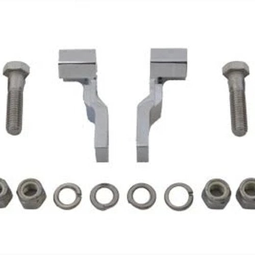 Rear Shock Lowering Kit Chrome for Harley-Davidson