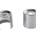 Shock Stud Cover Set Upper Chrome for Harley-Davidson