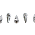 Chrome Pike Nut Fine 10-32 Thread for Harley-Davidson