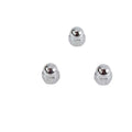 Chrome Acorn Nut Fine 3/8 inch-24 Thread for Harley-Davidson