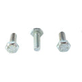 Hex Cap Bolts Zinc 1/4 inch X 3/4 inch for Harley-Davidson