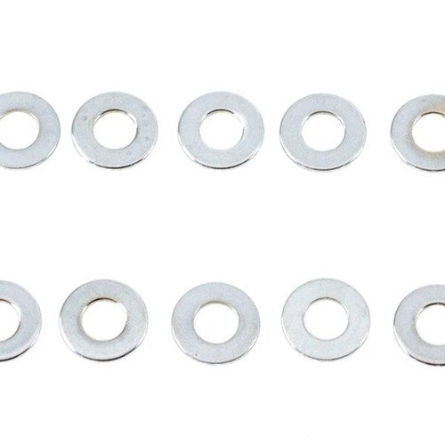 Chrome Flat Washers 5/16 inch X 5/8 inch for Harley-Davidson