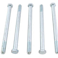 Zinc Hex Cap Bolts 3/8 inch-24 x 5-1/2 inch for Harley-Davidson