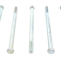 Zinc Hex Cap Bolts 3/8 inch-24 x 6 inch for Harley-Davidson