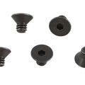 Allen Flat Head Screws Black 1/4 inch-20 x 3/8 inch for Harley-Davidson