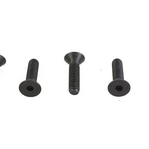 Allen Flat Head Screws Black 5/16 inch-18 x 1-1/4 inch for Harley-Davidson