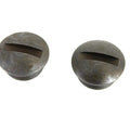 Parkerized Spring Handlebar End Nut Set for Harley-Davidson