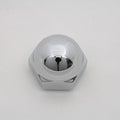 Chrome Acorn Triple Tree Stem Nut with Shoulder for Harley-Davidson