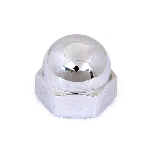 Chrome Acorn Stem Nut for Harley-Davidson