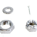 Chrome Front Axle Nut Kit for Harley-Davidson