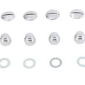 Chrome Rocker Shaft End Cap Nut Slot Type for Harley-Davidson