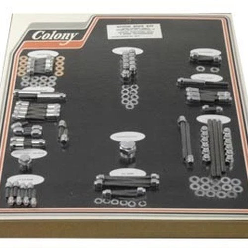 Engine Dress Up Cap Kit Chrome fits Harley Davidson