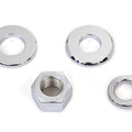 Chrome Rear Axle Nut Kit for Harley-Davidson