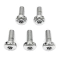 Chrome Rear Brake Disc Bolts for Harley-Davidson