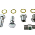 Oil Line Fitting Kit Chrome for Harley-Davidson