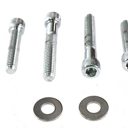 Allen Handlebar Clamp and Gauge Mount Kit for Harley-Davidson