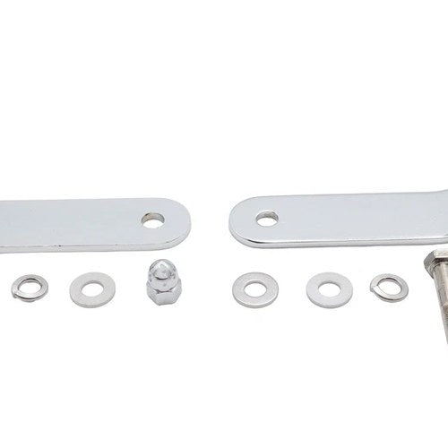 Chrome Universal Spotlamp Bracket Set for Harley-Davidson