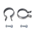 Exhaust Header Clamp Set Stainless Steel for Harley-Davidson