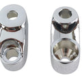 Turn Signal Bracket 39mm Forks Chrome for Harley-Davidson