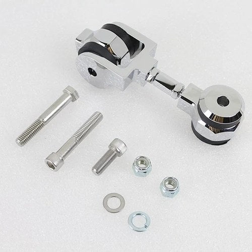 Top Engine Mount Stabilizer Kit Chrome for Harley-Davidson