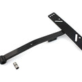 Black Solo Seat T Bar With Front Bushing for Harley-Davidson