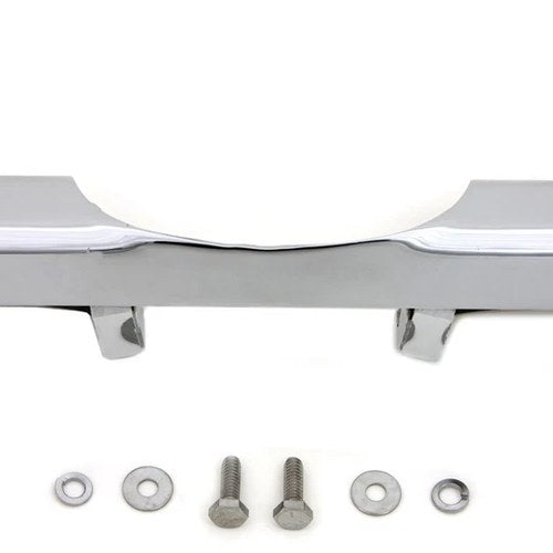 Chrome 8-3/4 inch Turn Signal Mount Bar Rear for Harley-Davidson