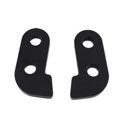 Rear Fender Mount Weld On Brackets Black for Harley-Davidson